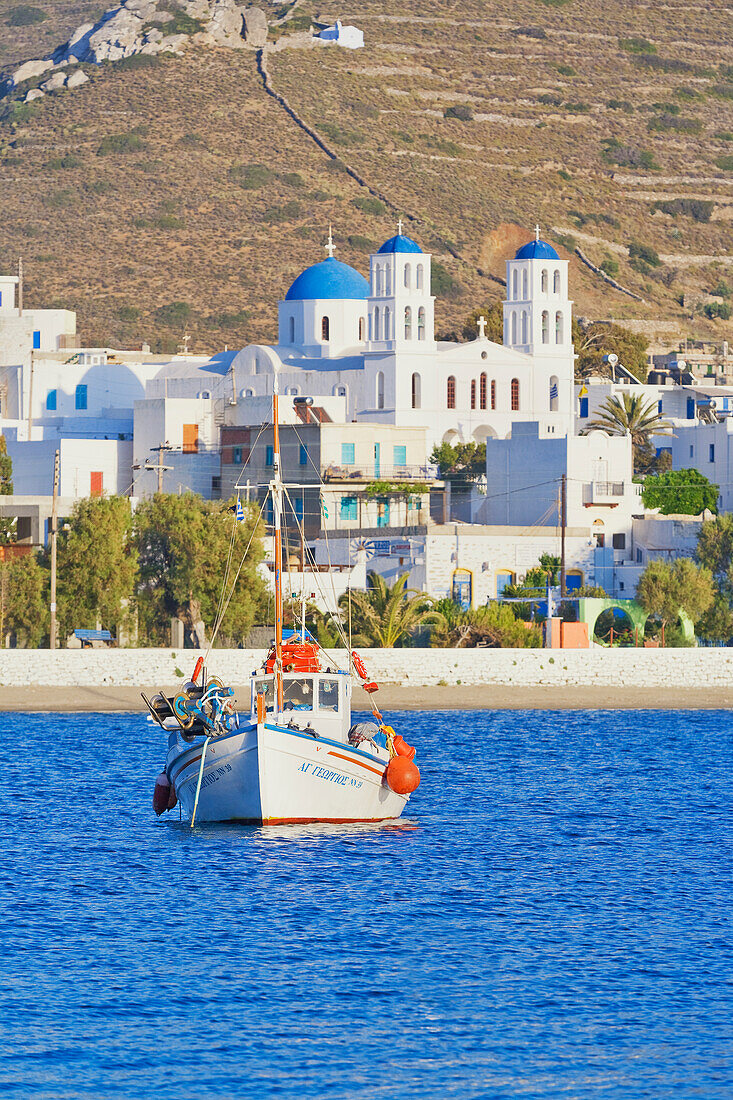 Bucht von Katapola, Katapola, Amorgos, Kykladen, Griechenland
