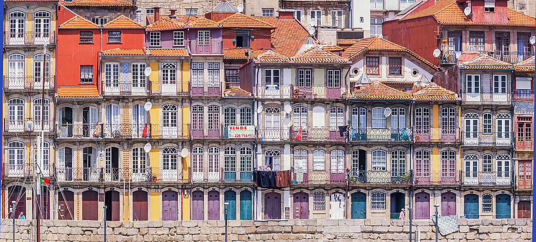 Porto riverfront, Porto, Douro Litoral, Portugal