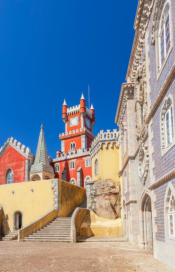 Nationalpalast Pena, Sintra, Portugal, Europa