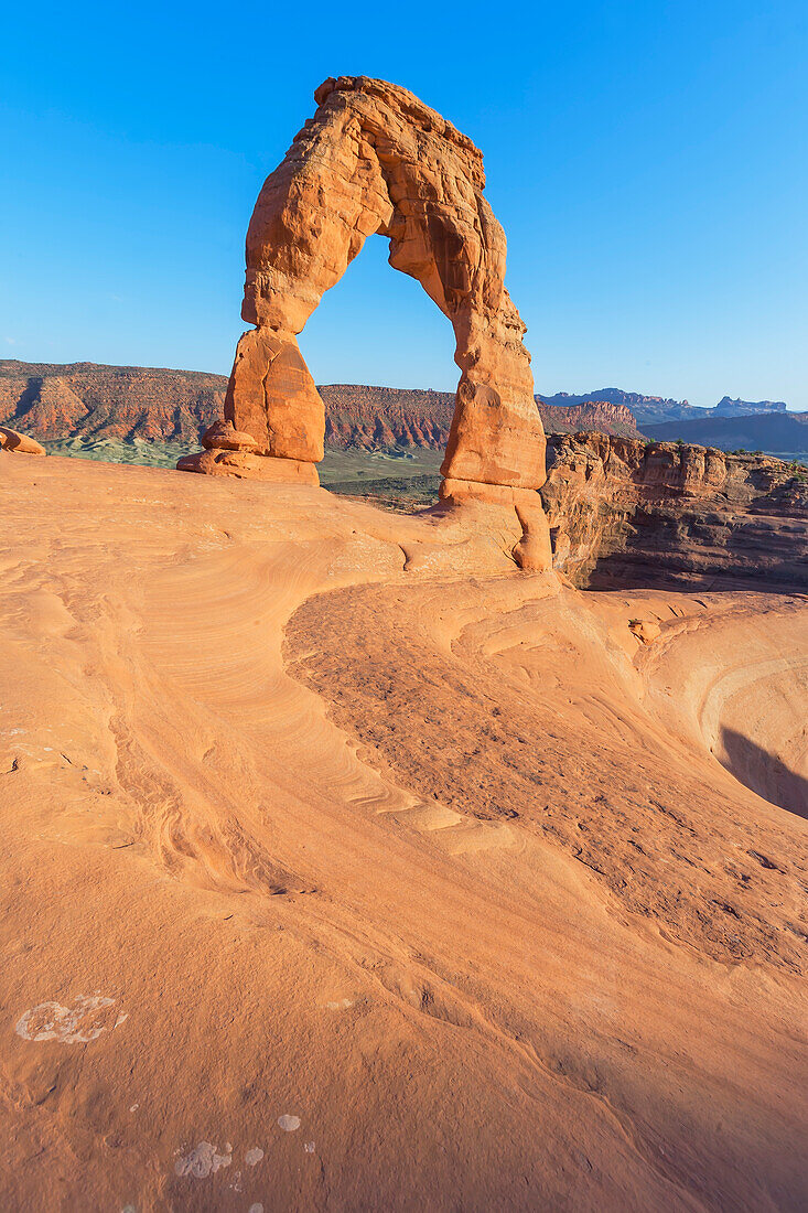 Delicate Arch, Arches-Nationalpark, Moab, Utah, Vereinigte Staaten von Amerika,