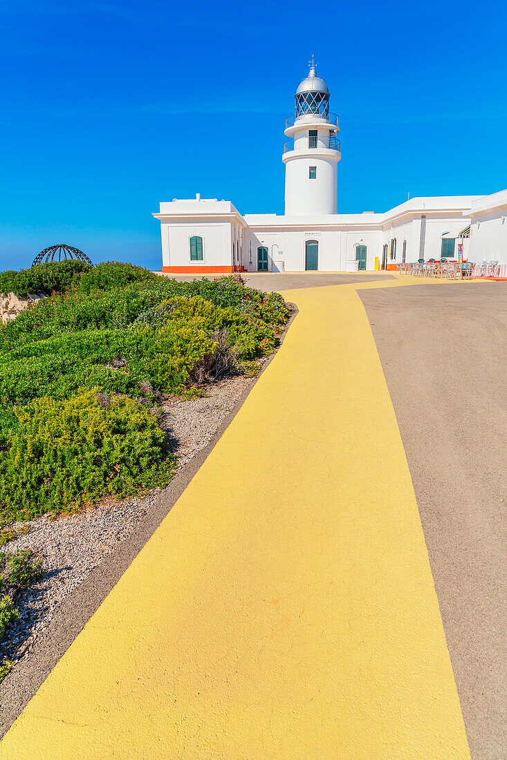 Lighthouse, Cap de Cavalleria, Minorca, Balearic Islands, Spain