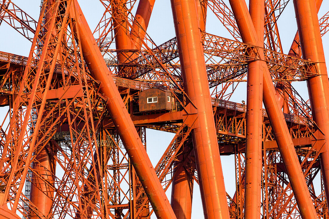 Forth Bridge, railway bridge over Firth of Forth, South Queensferry, Scotland, UK