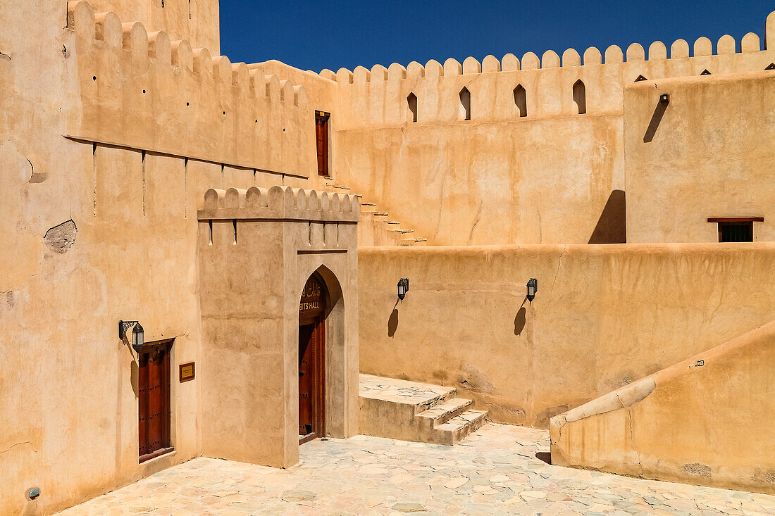 The fort of Nizwa protected the rich trading city in Oman from raids