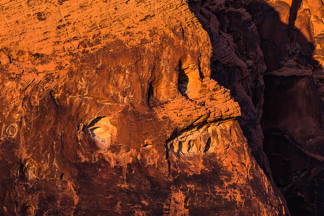 With a little imagination, you can see a figure in almost every rock in the Valley of Fire