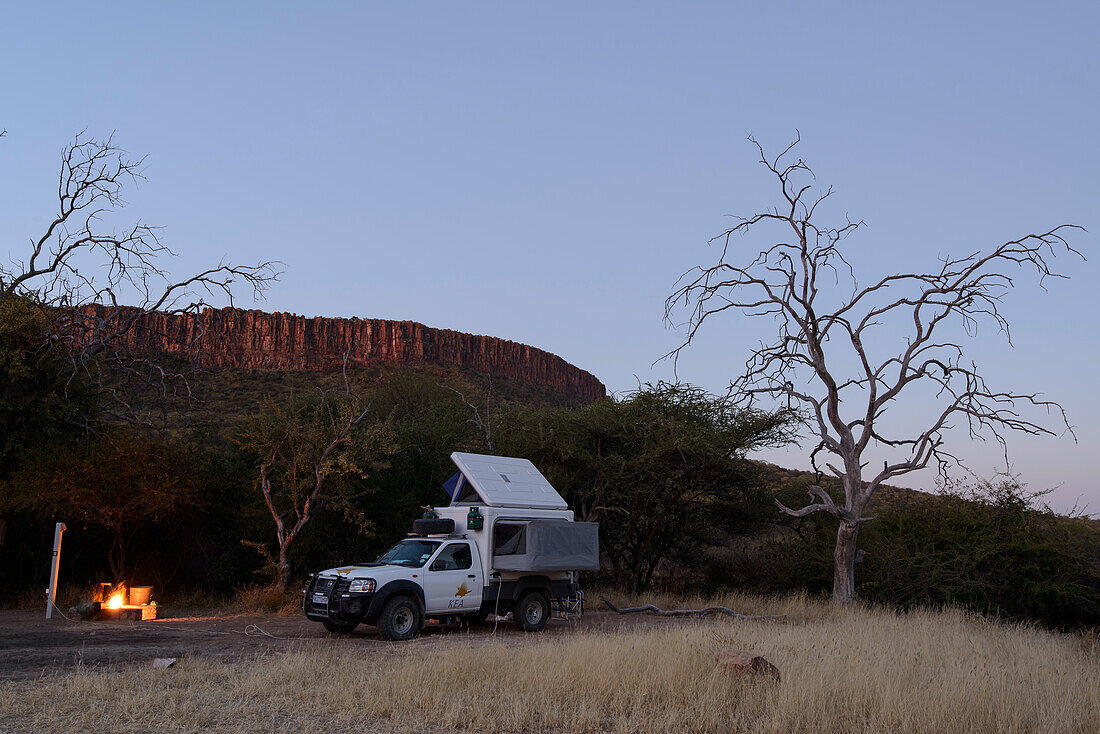 Camping am Waterbergplateau, Namibia
