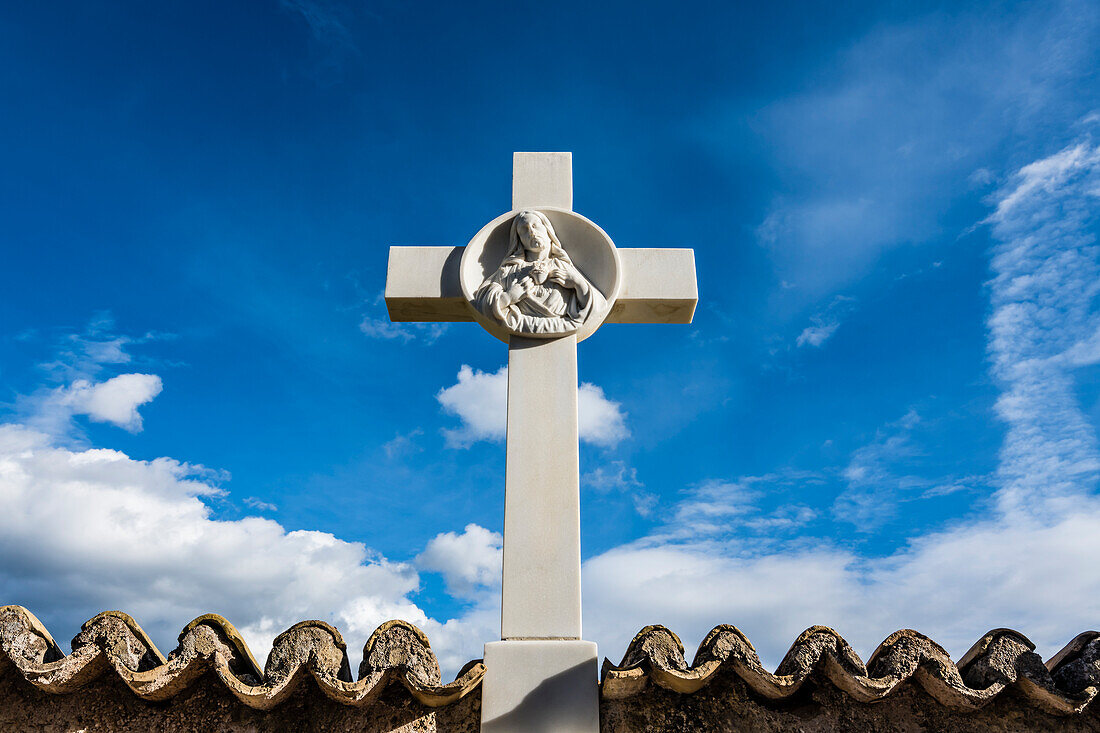 Grabkreuz, Friedhof Radein, Aldein, Radein, Südtirol, Alto Adige, Italien