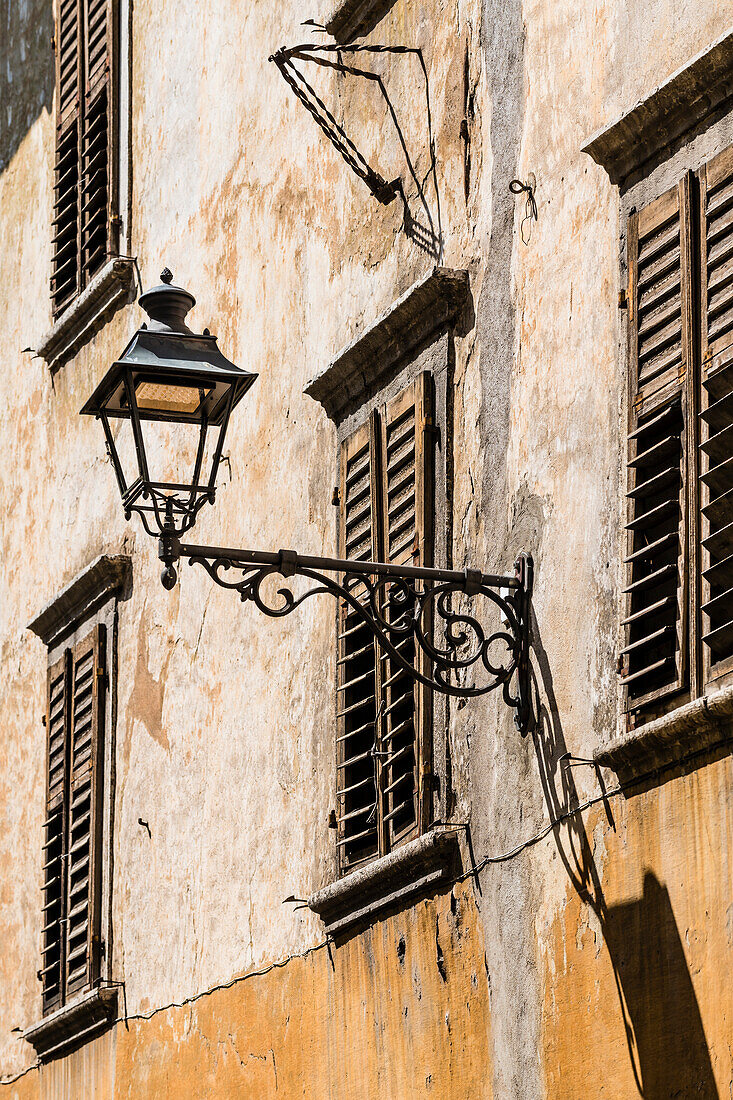 Hausansicht in der Altstadt, Rovereto, Trentino-Südtirol, Alto Adige, Italien