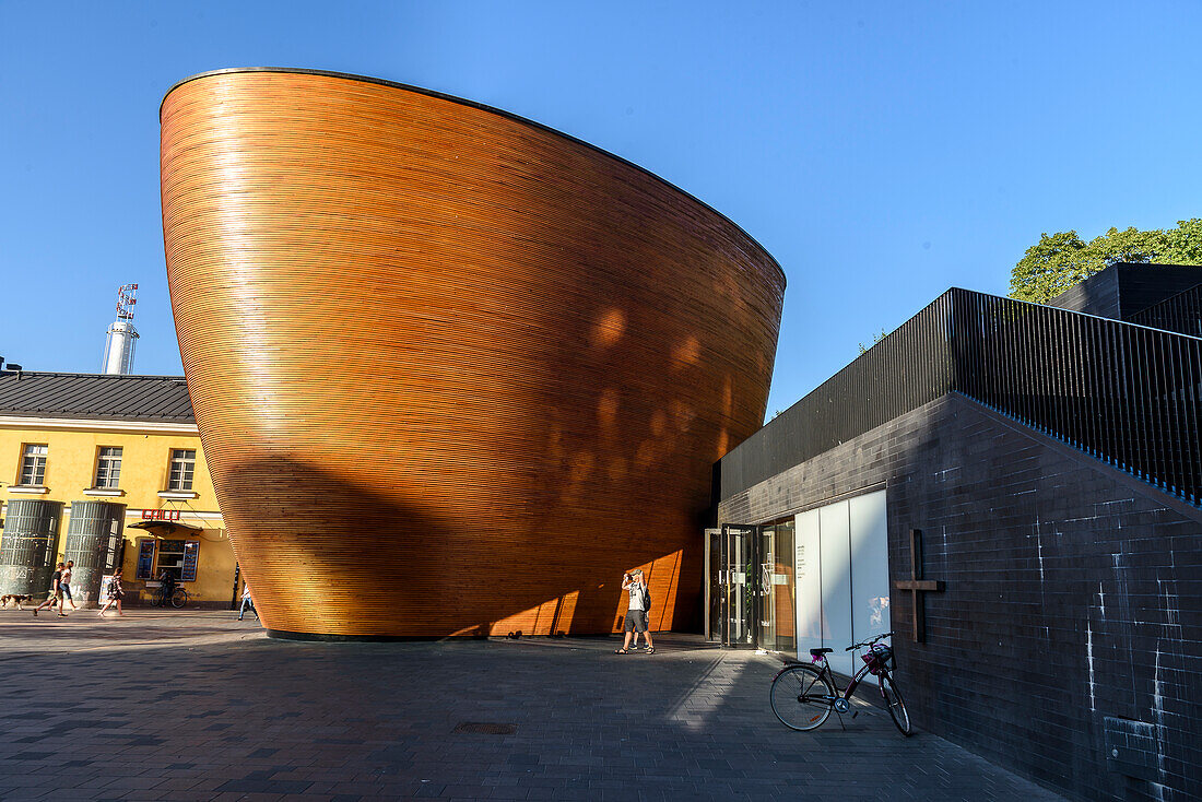 Kapelle der Stille in Kamppi, Helsinki, Finnland