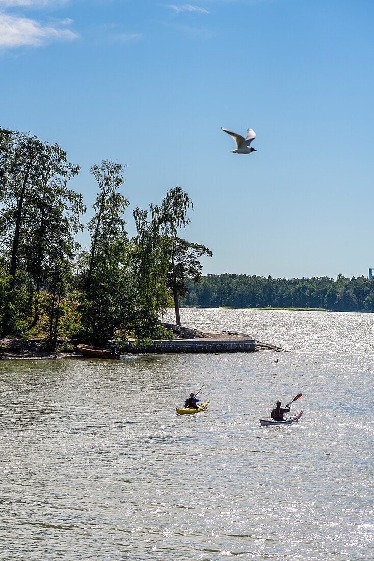 Seurasaari Island Recreation Area and Open Air Museum in Helsinki, Finland