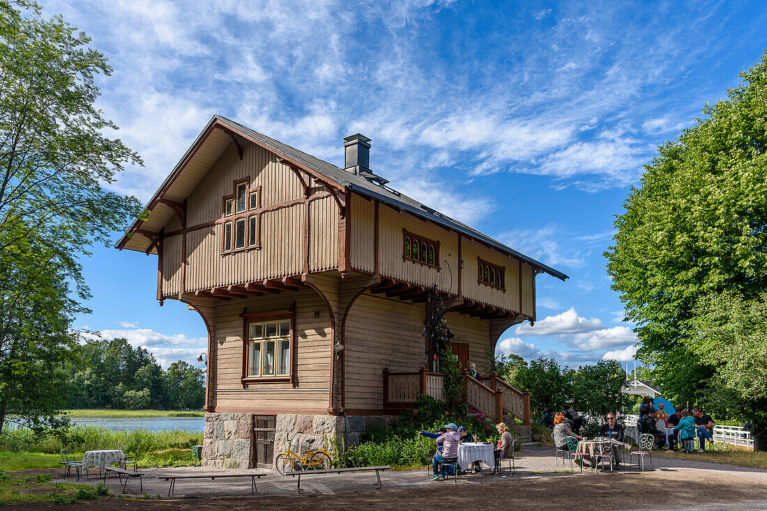 Seurasaari Island Recreation Area and Open Air Museum in Helsinki, Finland