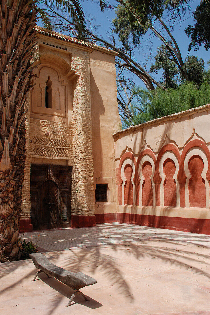 House detail in the Medina d'Agadir, which recreates a traditional Berber village