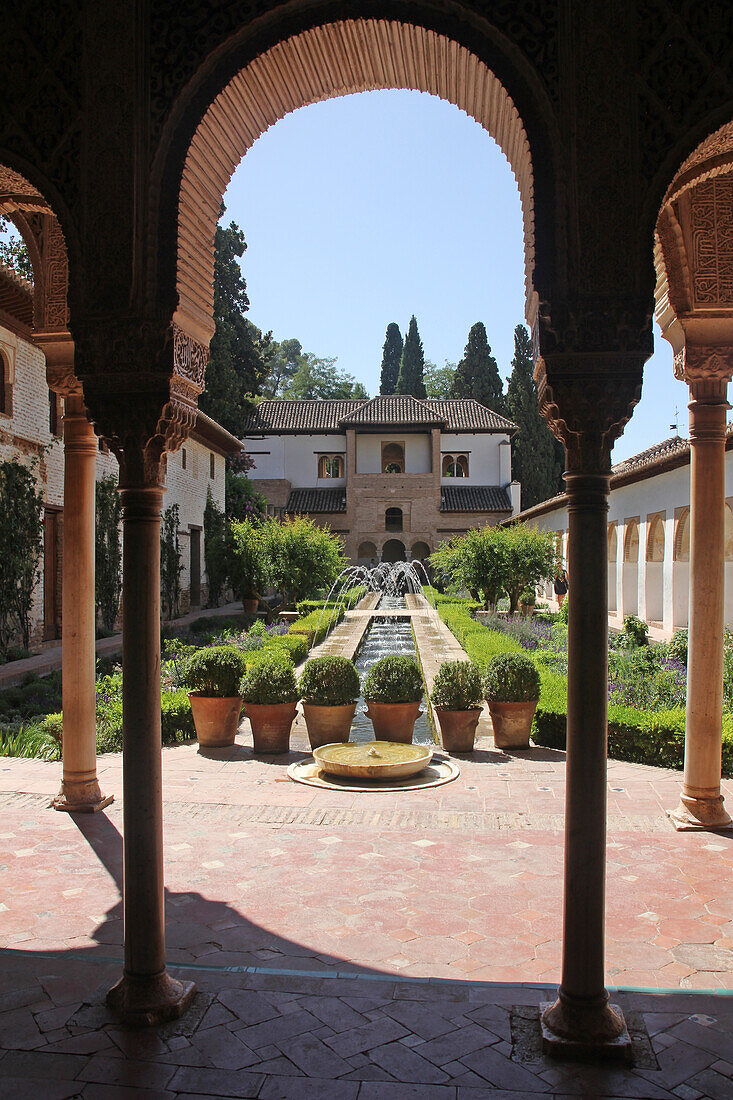 Alhambra, Granada, Andalusien, Spanien