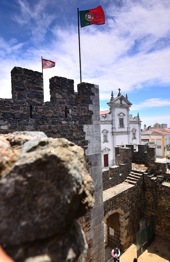 Burg in Beja, Alentejo, Portugal