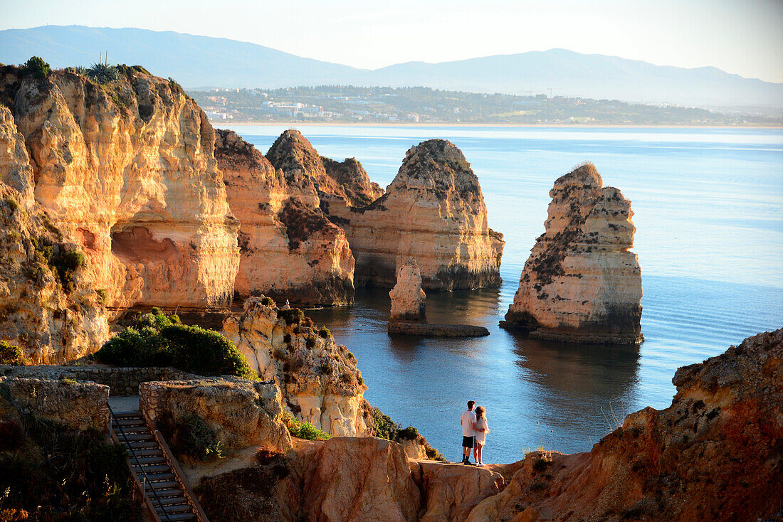 Felsenlandschaft bei Lagos, Algarve, Südportugal