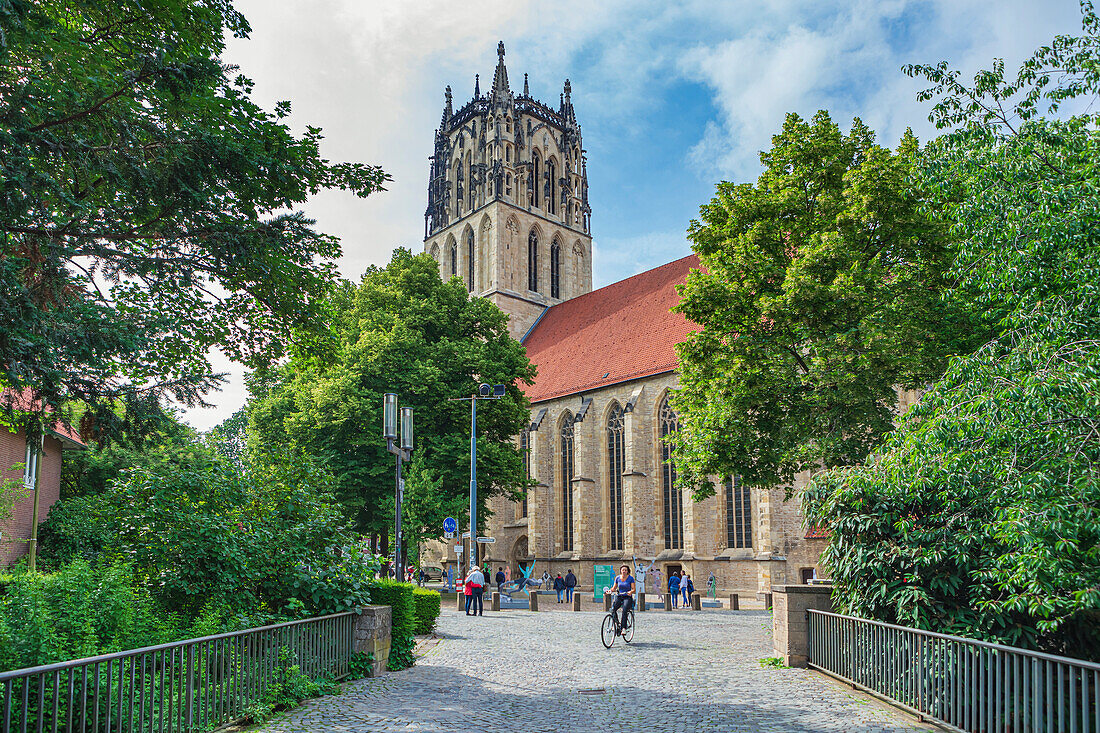 Liebfrauen-Überwasserkirche in Münster, Nordrhein-Westfalen, Deutschland