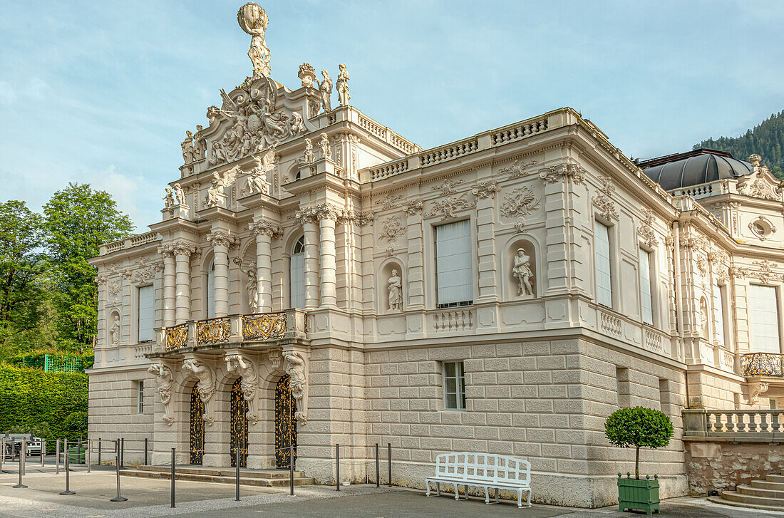 Linderhof Castle, Ettal, Bavaria, Germany