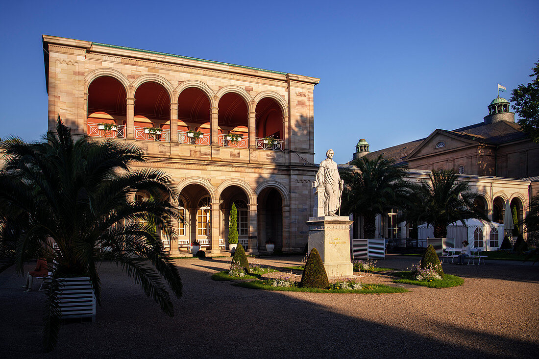 Regentenbau in Bad Kissingen, UNESCO Weltkulturerbe 'Bedeutende Kurstädte Europas', Unterfranken, Bayern, Deutschland