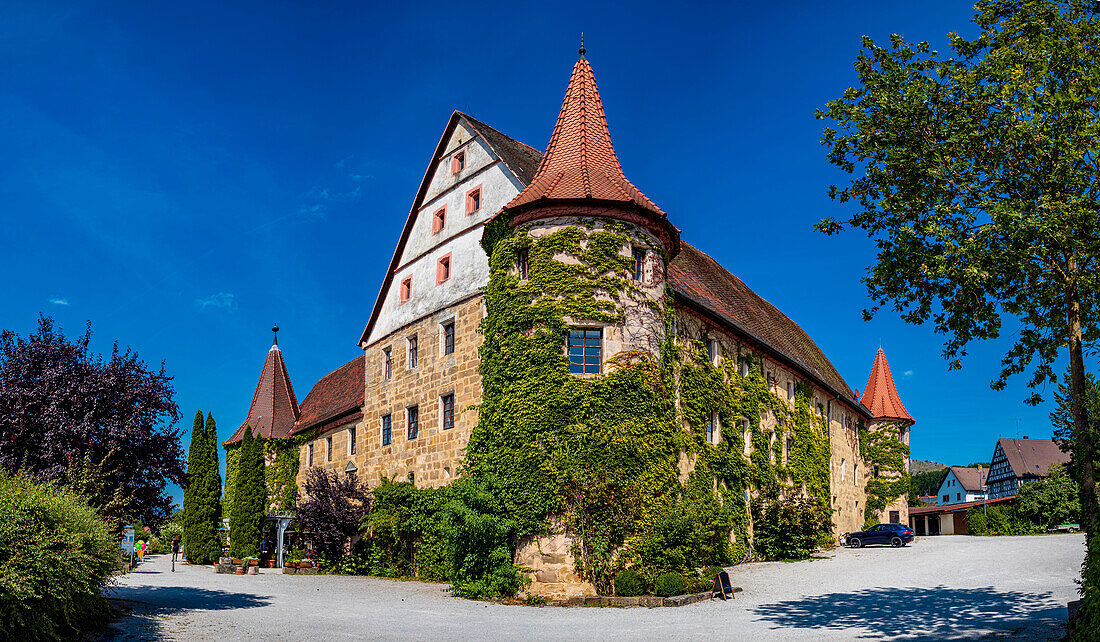 Schloss Wiesenthau bei Forchheim, Bayern, Deutschland