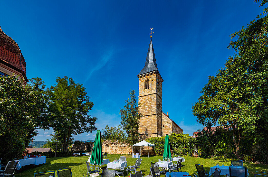 St. Matthews Church in Wiesenthau near Forchheim, Bavaria, Germany