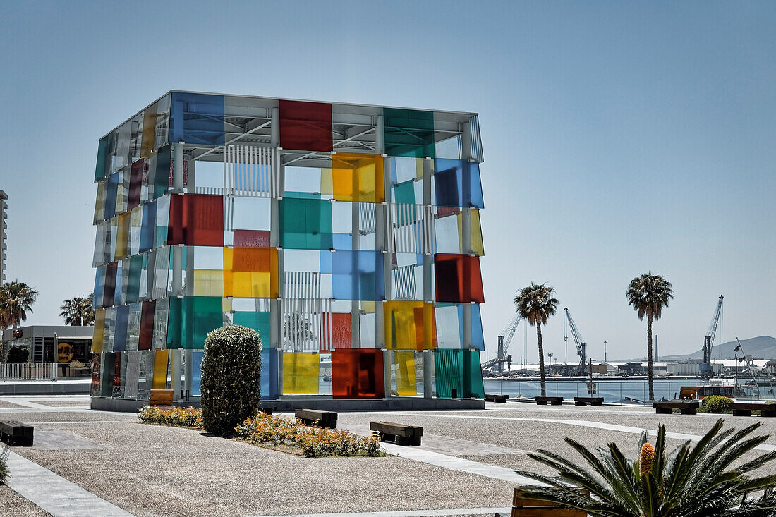 Centre Pompidou, Malaga, Costa del Sol, Andalusien, Spanien