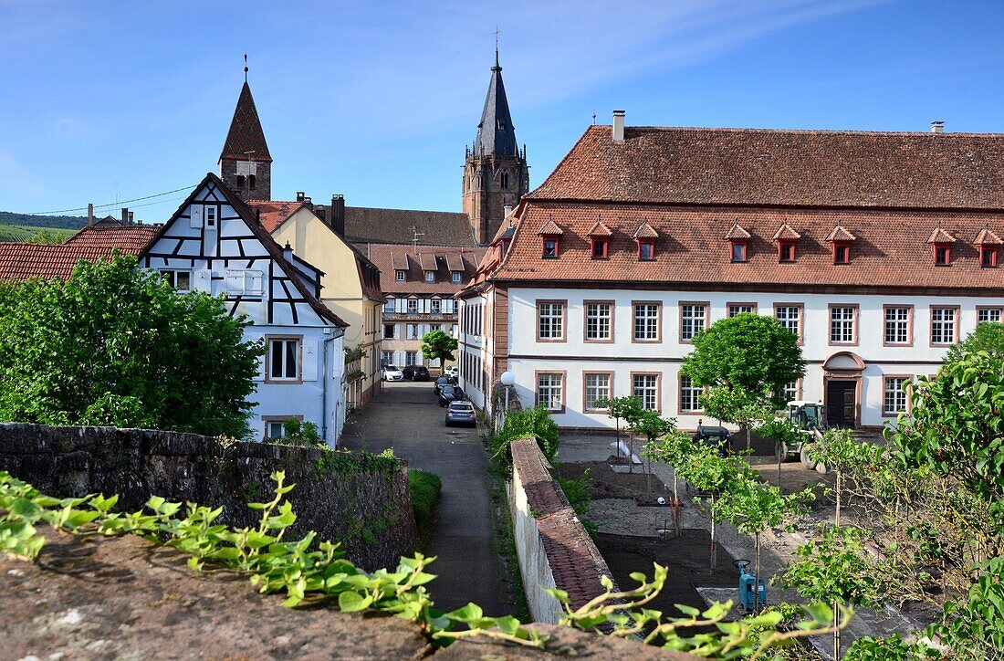 In Wissembourg, Alsace, France