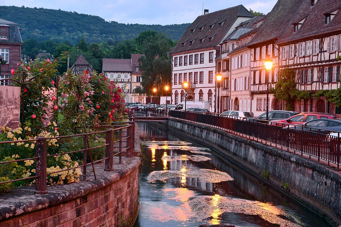 In Wissembourg, Alsace, France