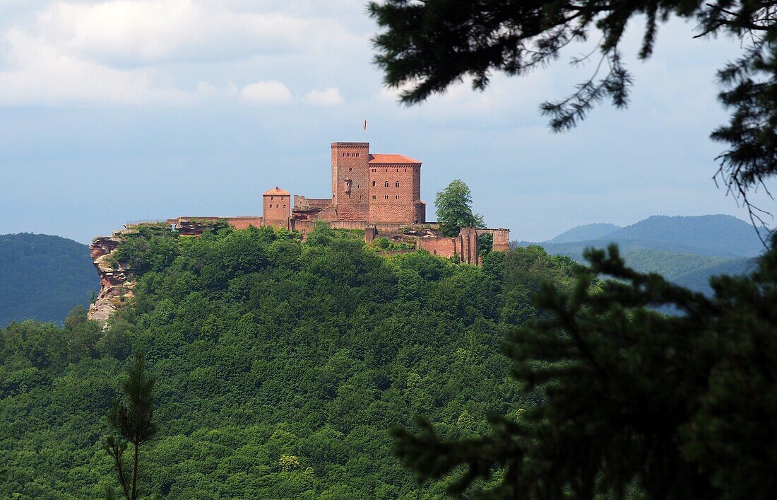 Burg Trifels, Pfälzer Wald, Rheinland-Pfalz, Deutschland