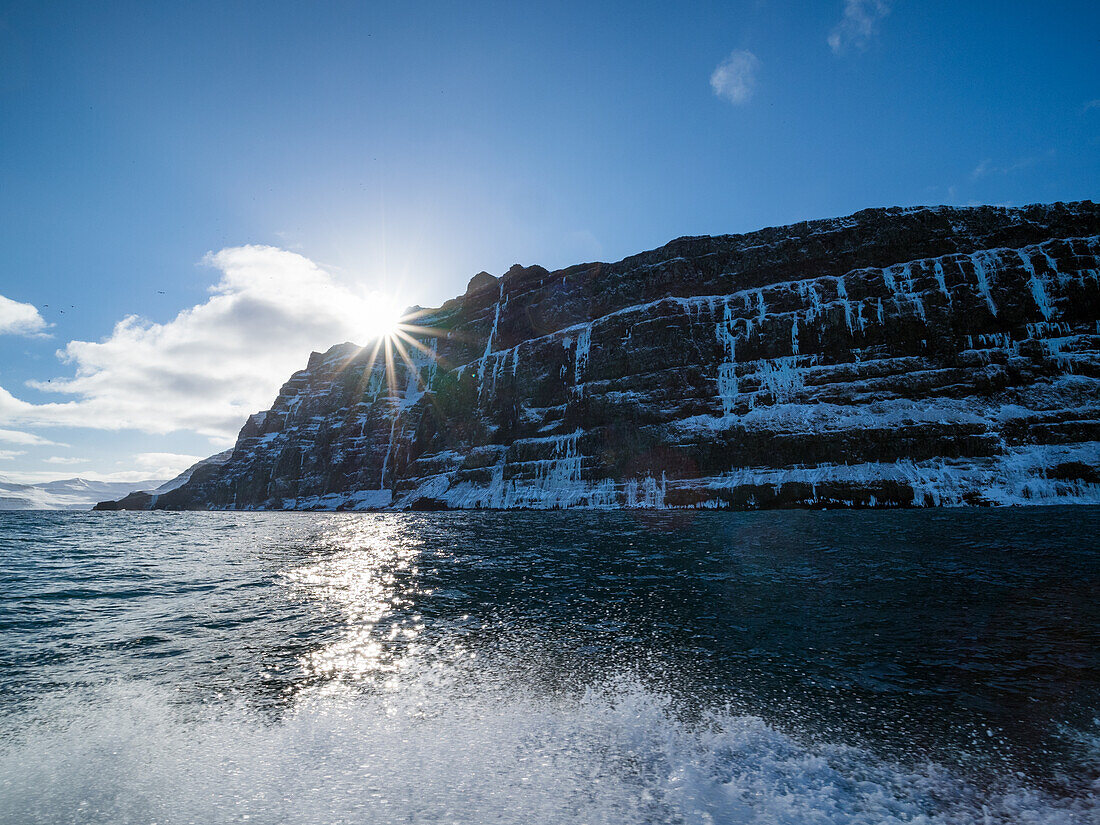 Hornvik Bucht, Westfjords, Island, Europa