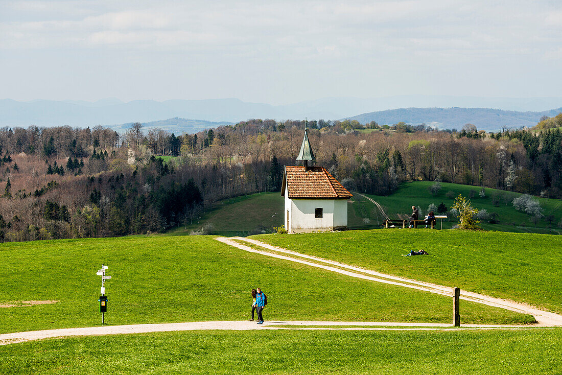 Saalenbergkapelle, Wittnau, Hexental, near Freiburg im Breisgau, Black Forest, Baden-Württemberg, Germany