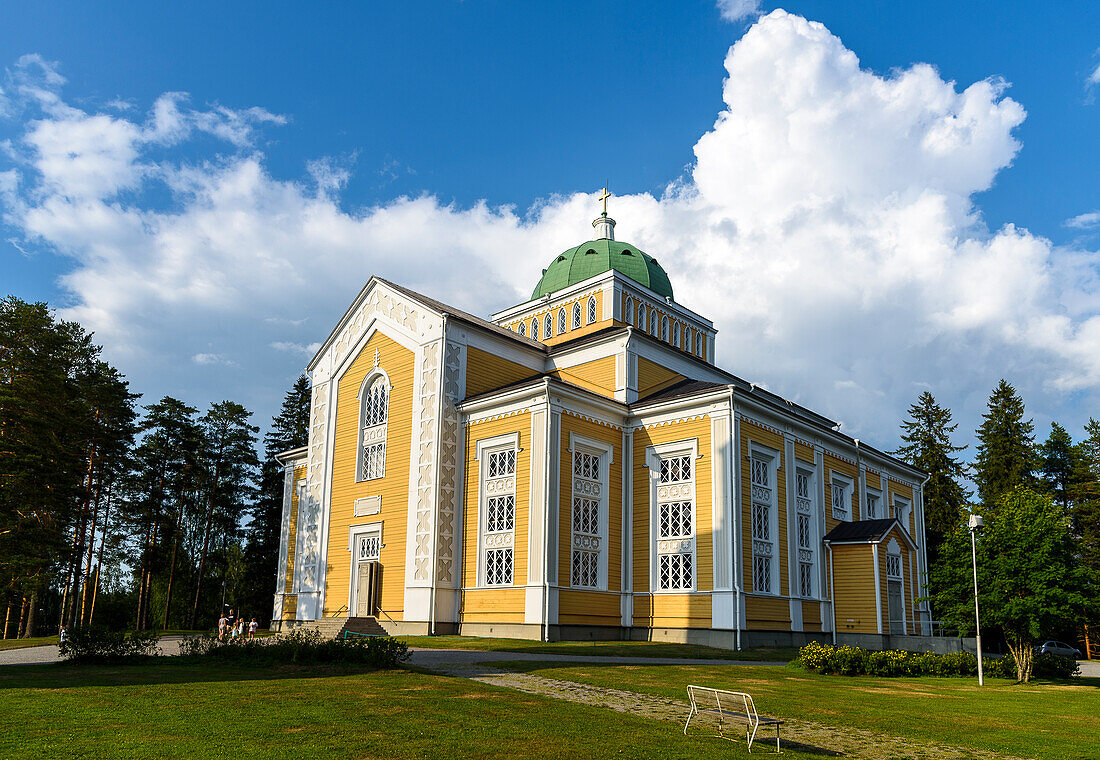 In Kerimäki steht die größte Holzkirche der Welt, Kerimäki, Savonlinna, Finnland