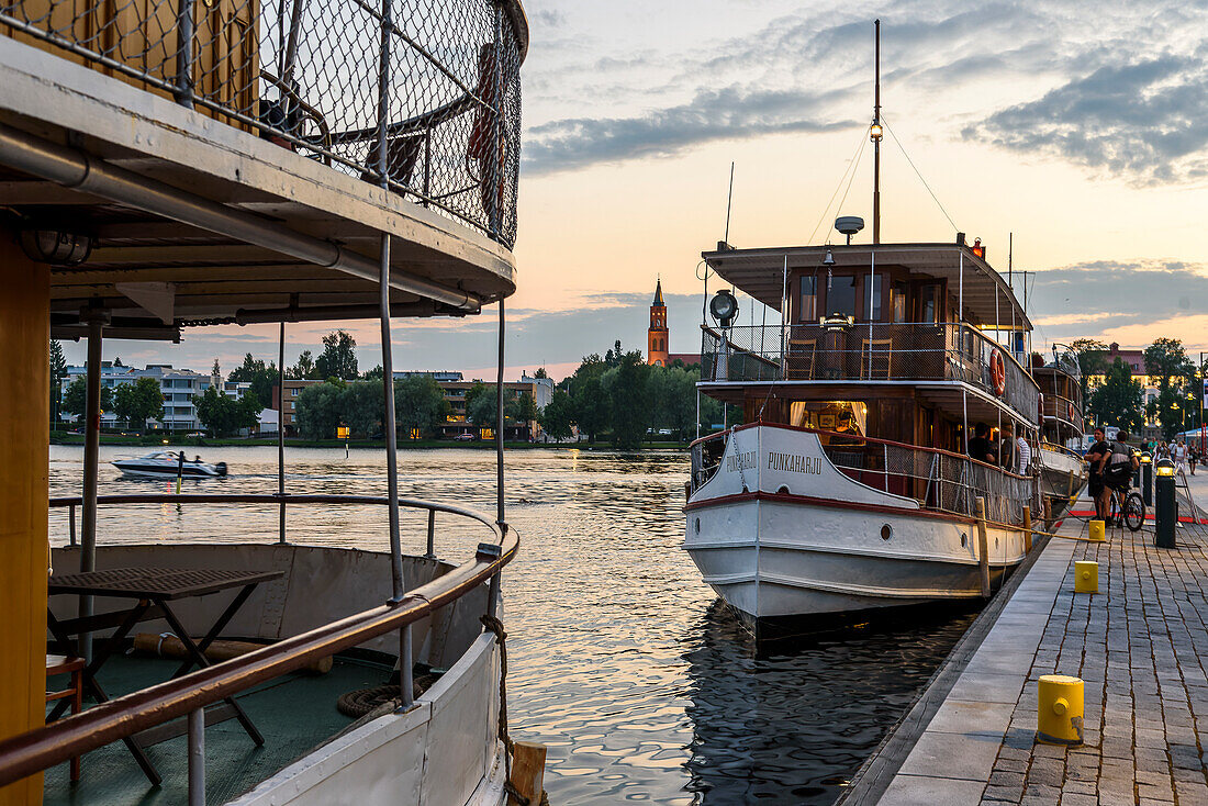 Old tour steamer, Savonlinna, Finland