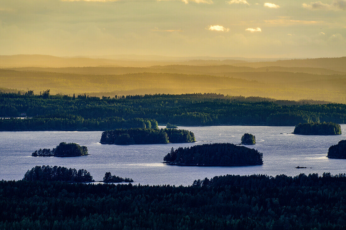View from Puijo Tower, Kuopio, Finland