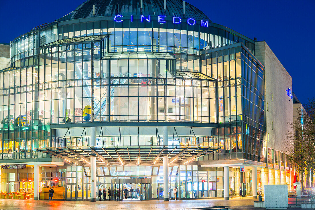 Cinema Cinedom in the Mediapark, Cologne, Rhineland, North Rhine-Westphalia, Germany, Europe