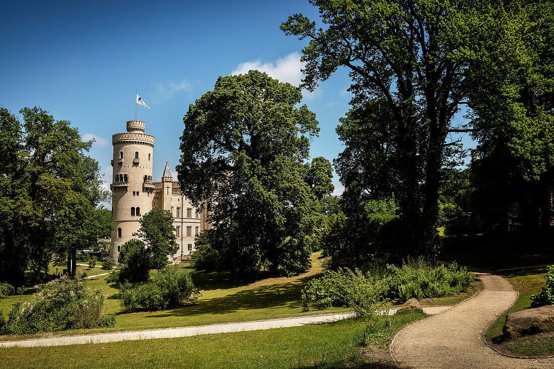 Schloss Babelsberg, UNESCO Weltkulturerbe "Schlösser und Parks von Potsdam und Berlin", Brandenburg, Deutschland