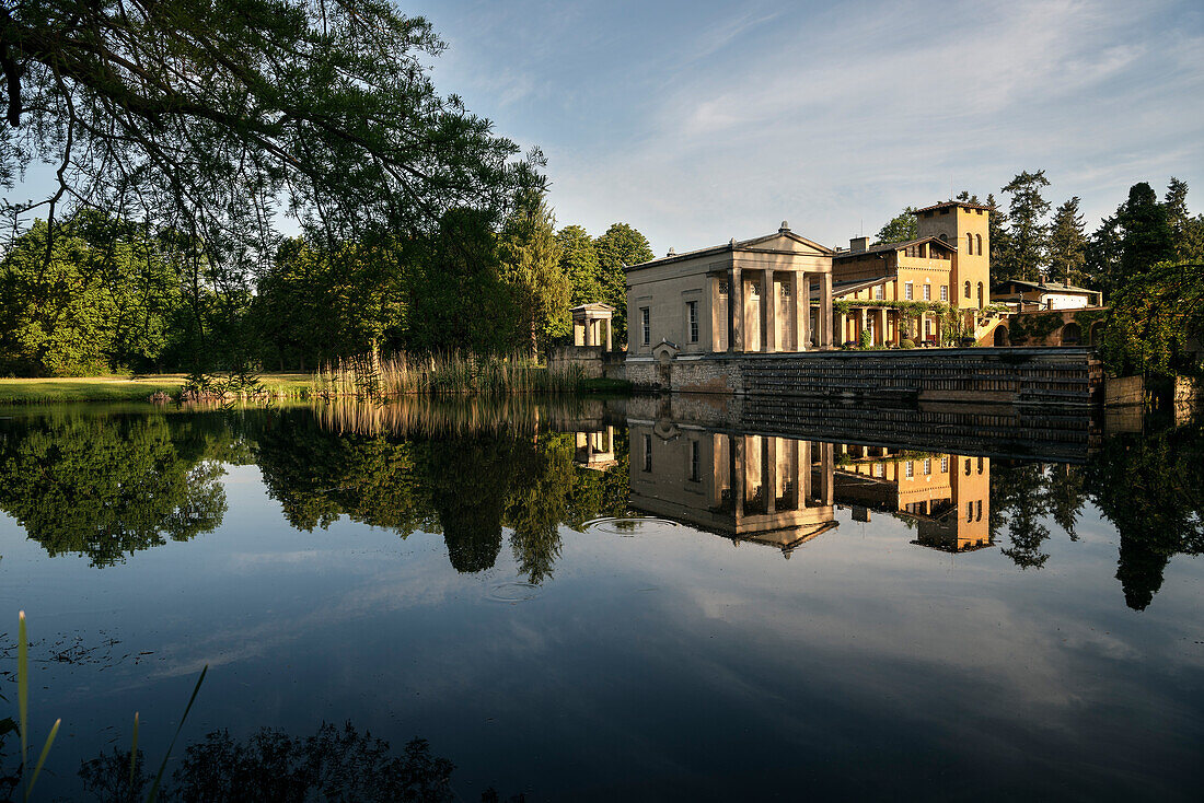 Roman baths in the Park of Sanssouci, UNESCO World Heritage Site &quot;Palaces and Parks of Potsdam and Berlin&quot;, Brandenburg, Germany