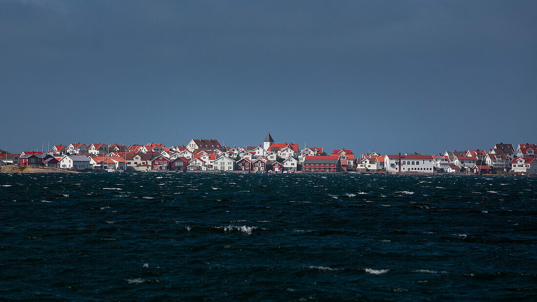 Village on the coast of the archipelago island of Tjörn in the west of Sweden