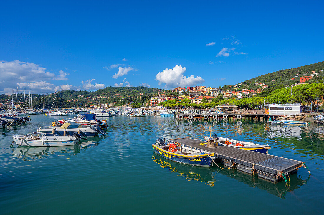 Port of Lerici, La Spezia Province, Liguria, Italy