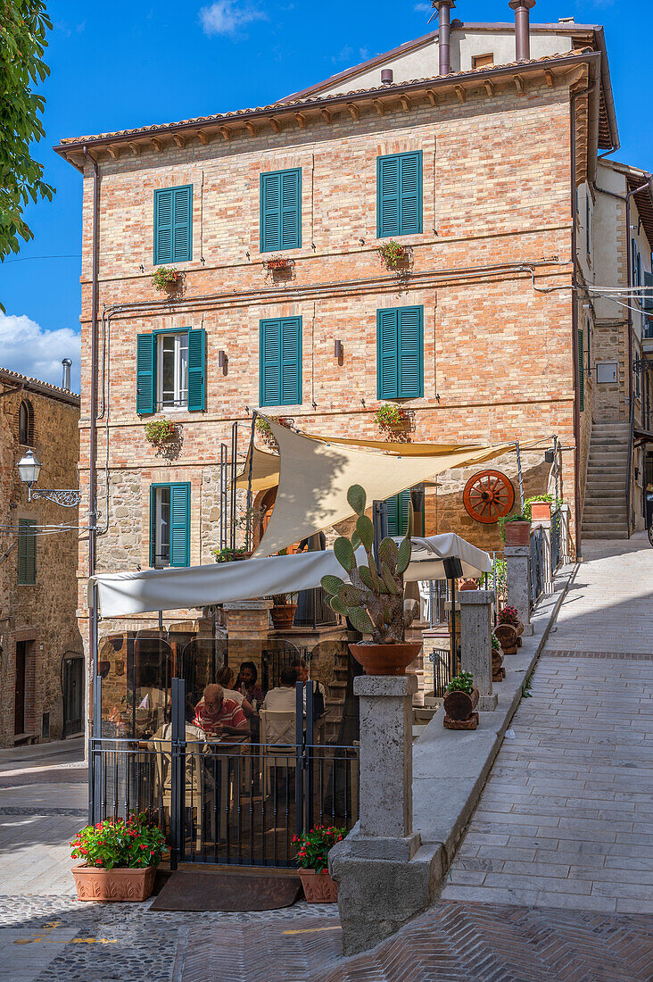 Restaurant in Gualdo Cattaneo, Perugia Province, Umbria, Italy