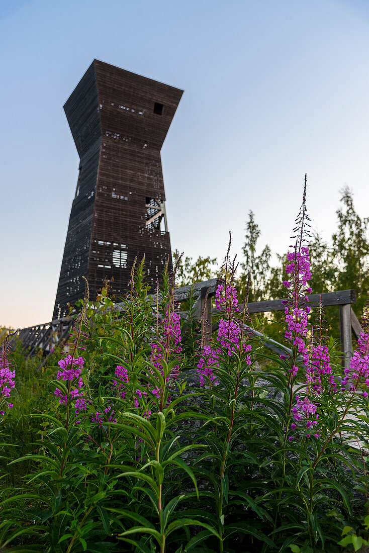 Lookout tower in the Kvarken archipelago, Kvarken archipelago, Unesco World Heritage List, Vaasa, Finland