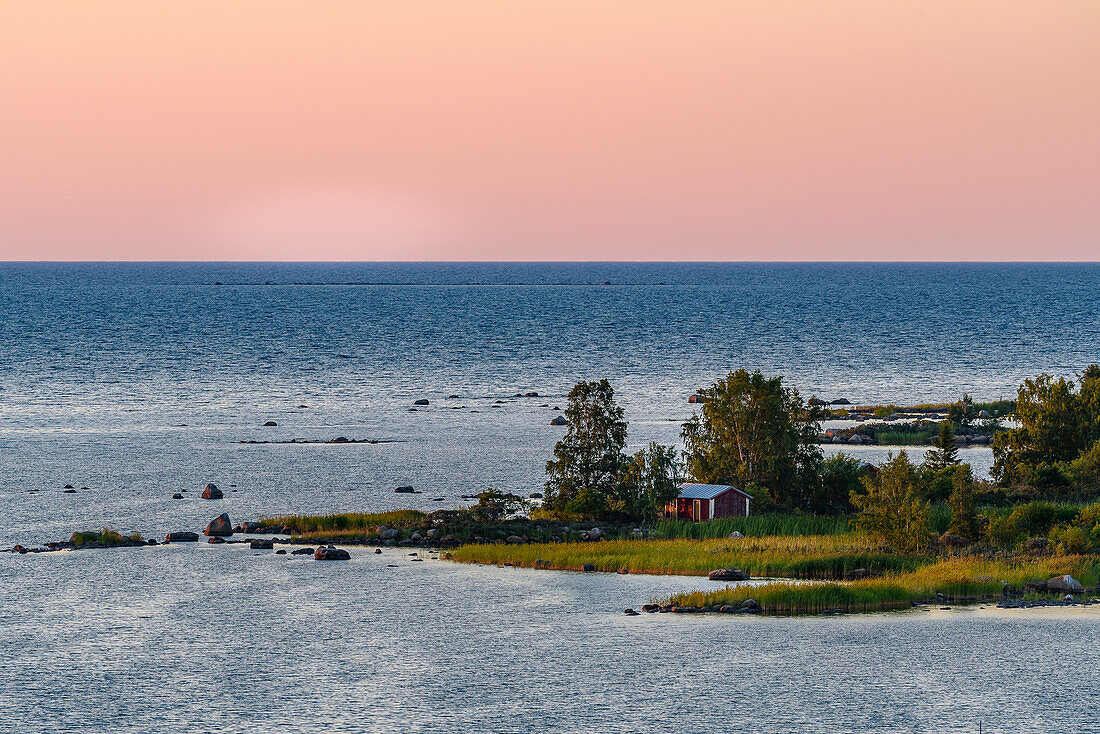 View from the observation tower in the Kvarken archipelago, Kvarken archipelago, Unesco World Heritage List, Vaasa, Finland