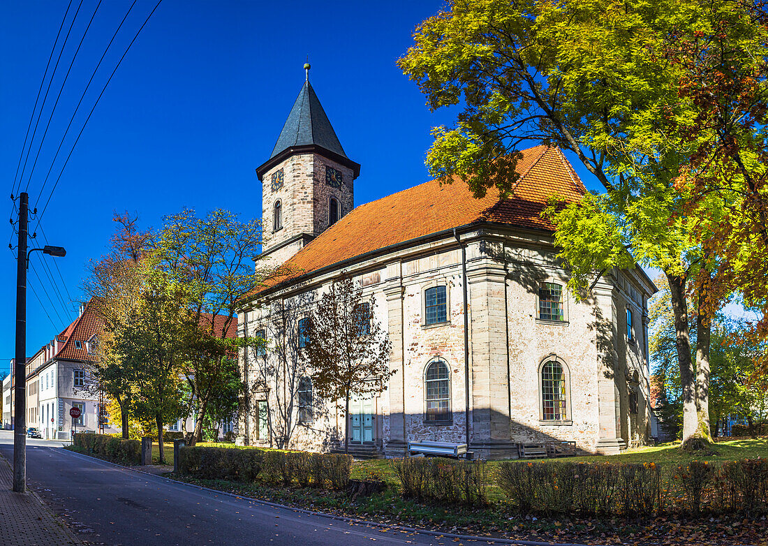 Apostelkirche in Hildburghausen, Thüringen, Deutschland