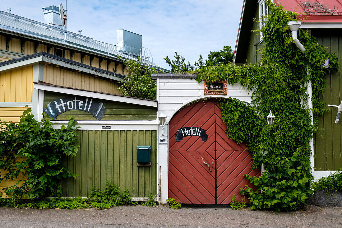 Hotel in the old town of Naantali, Finland