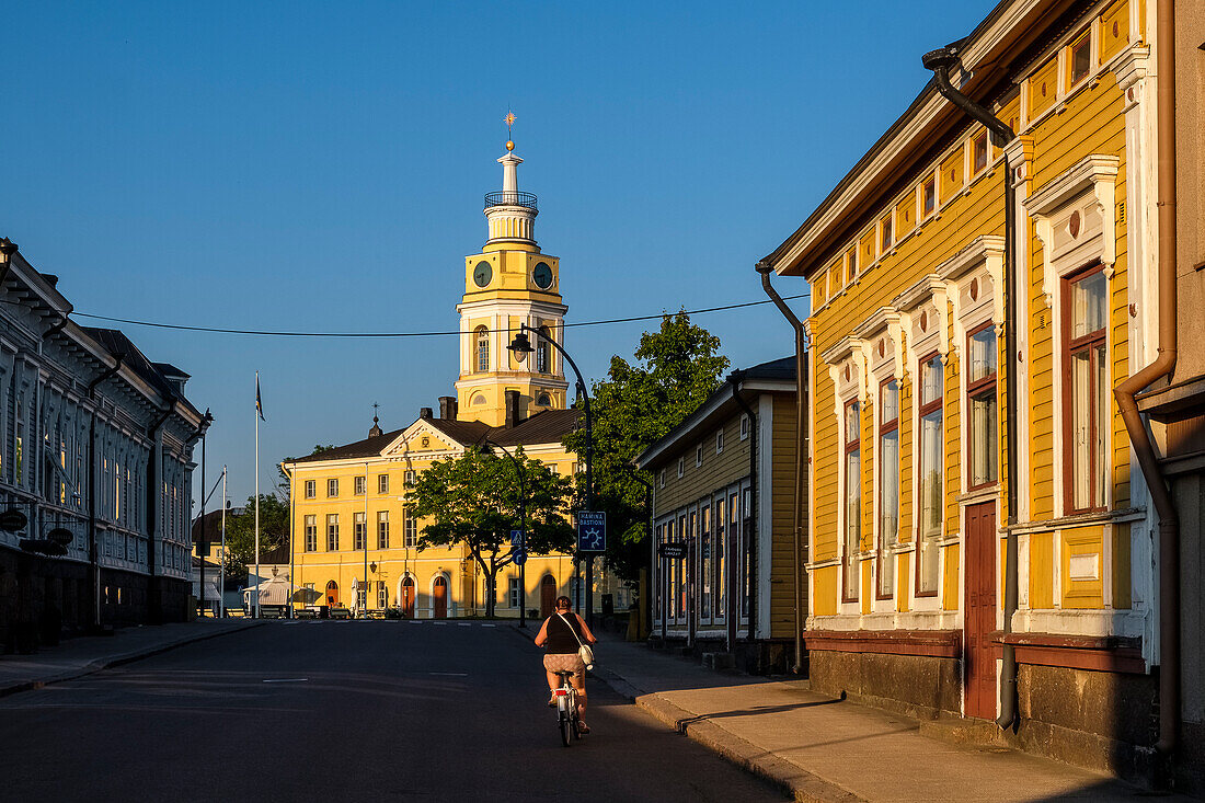Rathaus im Stadtzentrum, Hamina, Finnland