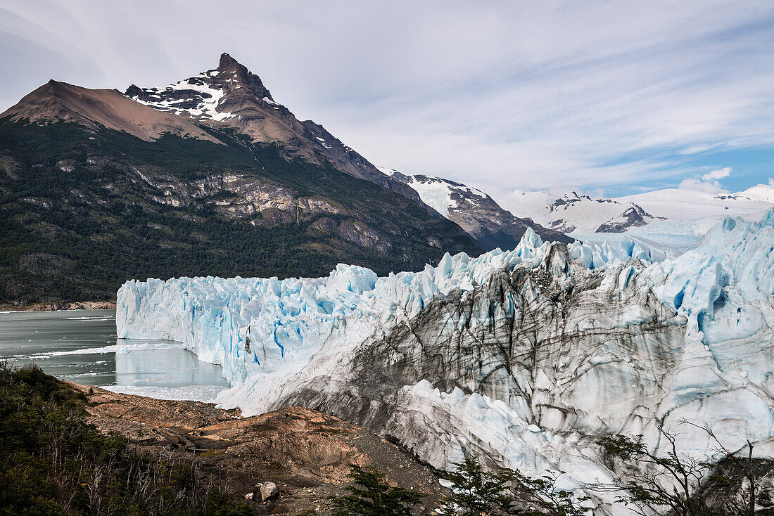 Perito Moreno Gletscher, Los Glaciares Nationalpark, Lago Argentino, Provinz Santa Cruz, Patagonien, Argentinien, Südamerika, UNESCO Weltkulturerbe