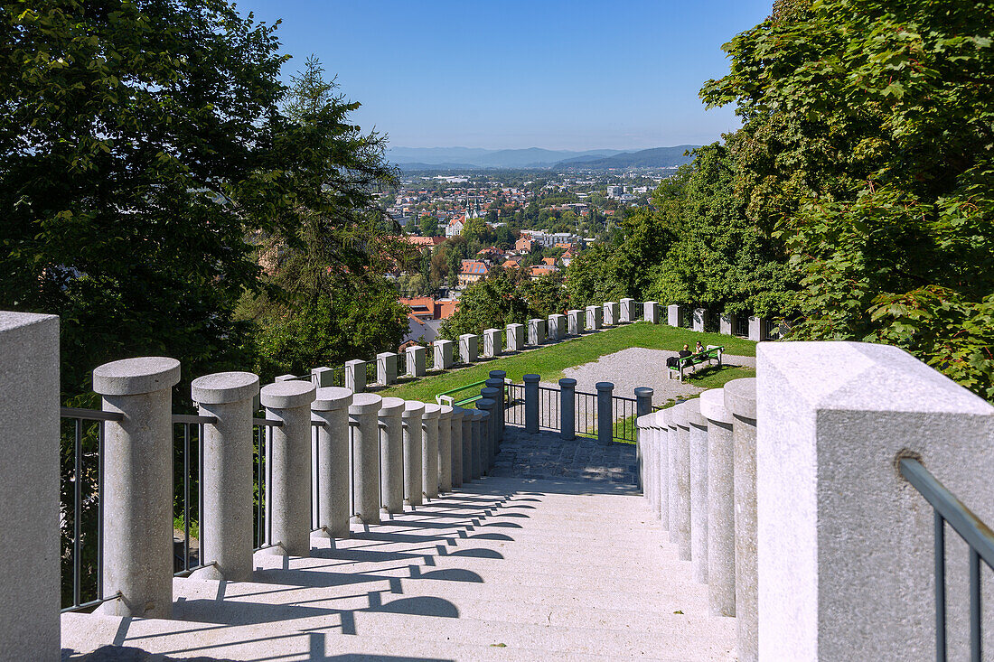 Ljubljana; Castle hill, fortifications Šance