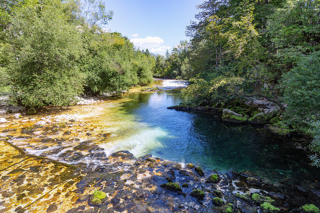 Ukanc; Sava Bohinjka; Fluss, Slowenien
