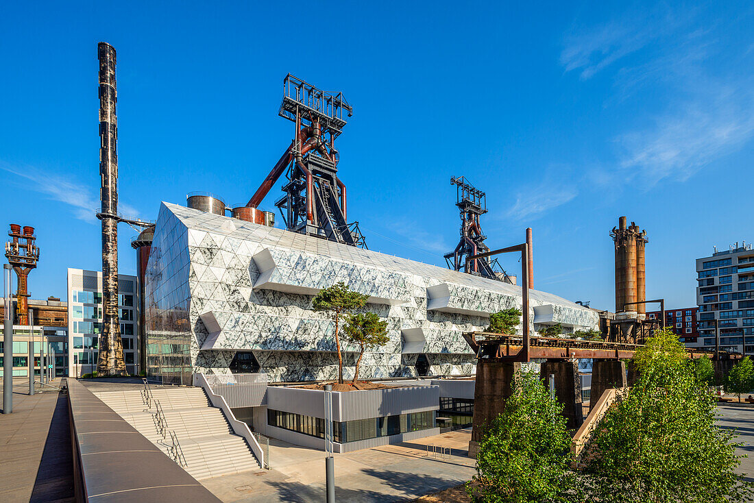 Museum of the former Belval Steelworks, Esch-sur-Alzette, Canton of Esch, Grand Duchy of Luxembourg