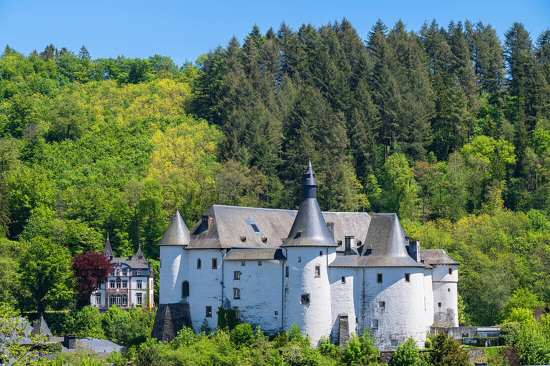 Clervaux Castle (Clerf), UNESCO World Heritage Site, Canton of Clervaux, Grand Duchy of Luxembourg