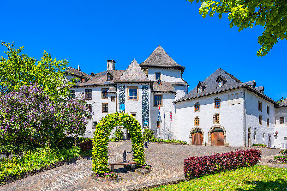 Clervaux Castle (Clerf), UNESCO World Heritage Site, Canton of Clervaux, Grand Duchy of Luxembourg