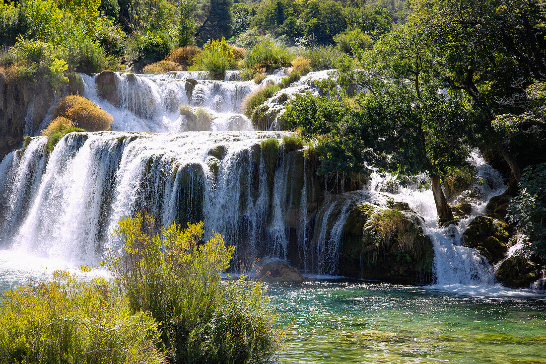 Krka National Park, Skradinski buk waterfall